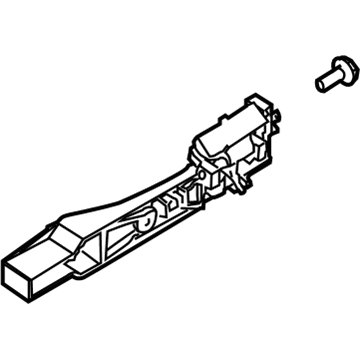 Infiniti 80611-CA00B Bracket-Outside Handle LH