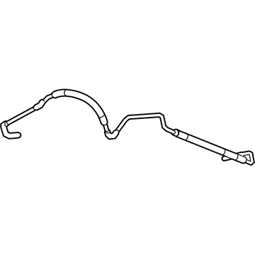 Mopar 5154347AK Hose-Power Steering Pressure