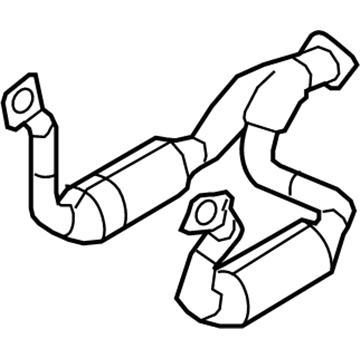 Ford 8C3Z-5F250-J Catalytic Converter