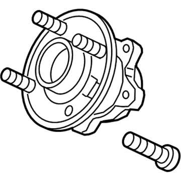 GM 13584682 Hub & Bearing Assembly