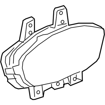 GM 42418602 Instrument Cluster Assembly