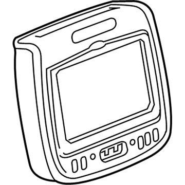 GM 23168543 Display Unit