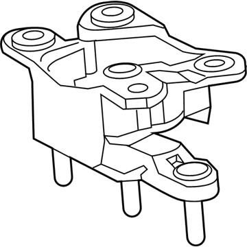 Lexus 12371-31430 INSULATOR, Engine Mounting