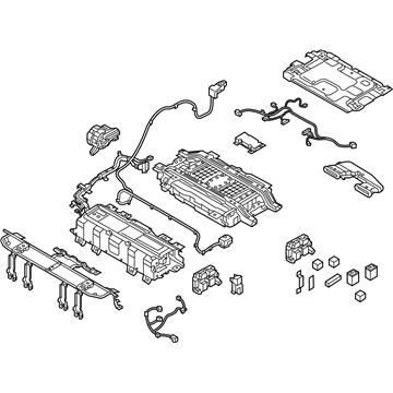 Kia 37503G5AS0 Battery System Assembly