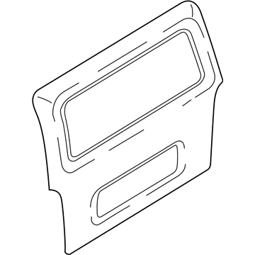 Hyundai 73700-26061 Panel Assembly-Tail Gate