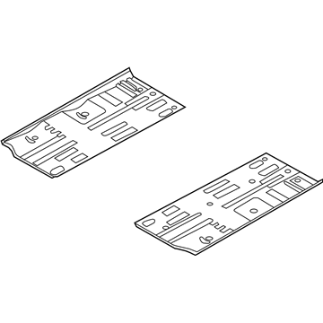 Hyundai 65110-3X000 Panel Assembly-Center Floor Side, L