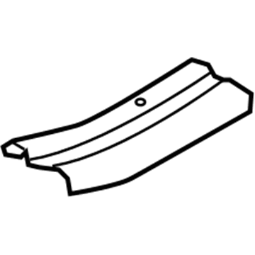 Hyundai 65216-3X000 Gusset-Center Floor Front, LH