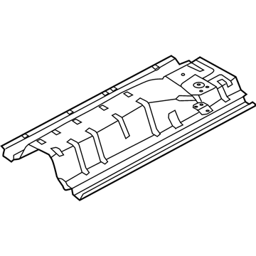 Hyundai 65113-3X000 Panel Assembly-Center Floor, Center