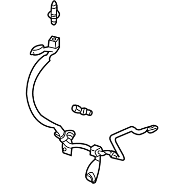 Nissan 49720-4W000 Hose & Tube Assy-Power Steering