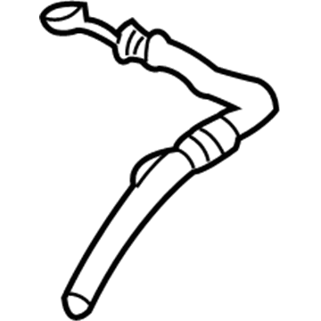 Nissan 49721-4W00A Hose & Tube Assy-Power Steering