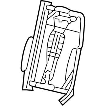 Ford 5L3Z-1861019-AA Seat Back Frame