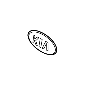 Kia 86320A4010 Kia-Ornament