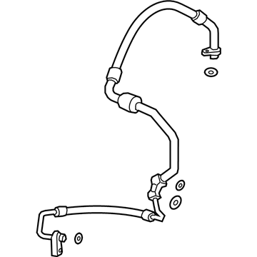 GM 13463932 Hose Asm-A/C Compressor & Condenser