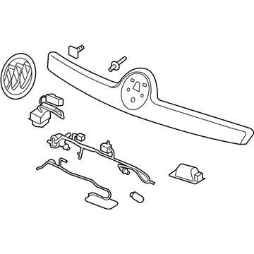 GM 90804053 Molding Assembly