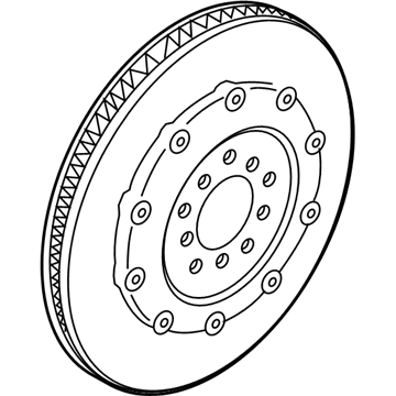 BMW 34-11-2-284-801 Carbon Ceramic Brake Disc, Left