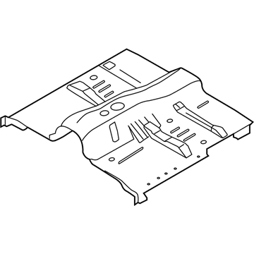 Ford KB3Z-2111160-A Floor Pan