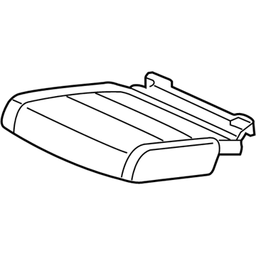Honda 82132-TK8-A01 Pad, Right Rear Seat Cushion