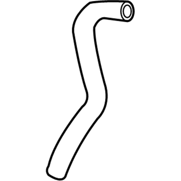 Lexus 16572-38131 Hose, Radiator, NO.2