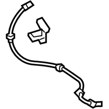 Acura 57475-TZ5-A02 Sensor Assembly, Left Rear