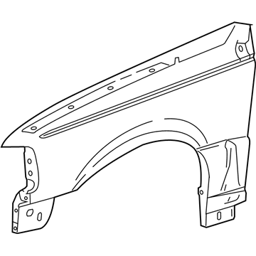 Ford 5L5Z-16005-B Fender