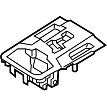Hyundai 84654-3N623-RAL Cover Assembly-Console Indicator