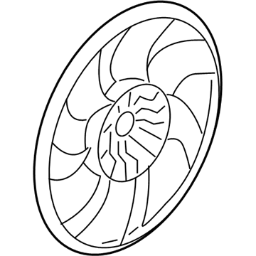 GM 89023366 Fan Blade