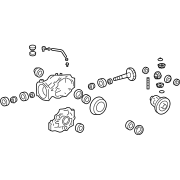 GM 19205607 Differential Carrier Assembly