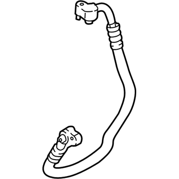 BMW 64-53-9-337-130 Pressure Hose, Compressor-Condenser