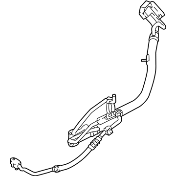 BMW 64-53-9-337-124 Refrigerant Line, Double Pipe