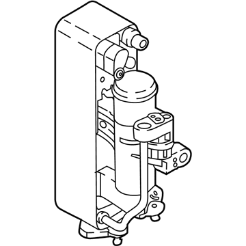 BMW 64-50-9-471-521 Condenser Air Conditioning With Drier