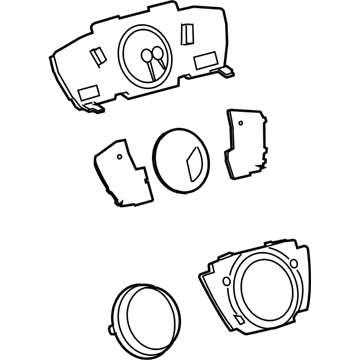 Toyota 83800-52N10 Cluster Assembly