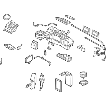 Ford 2L1Z-19B555-EA Evaporator Assembly