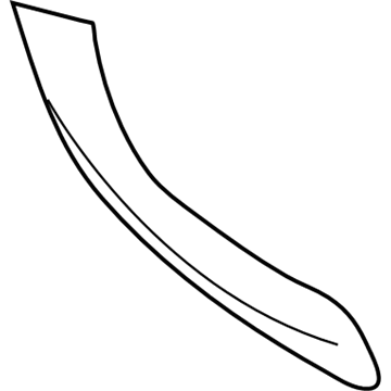 BMW 51-41-7-307-284 Interior Handle, Upper Part, Right