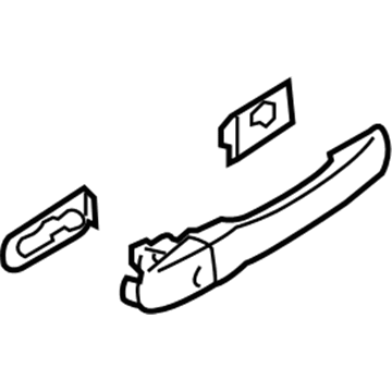 Mopar 5124094AA Handle-Front Door