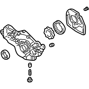 Kia 2131037100 Case Assembly-Oil Pump