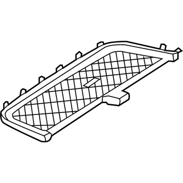 BMW 51-16-9-248-396 Storage Net, Glove Box