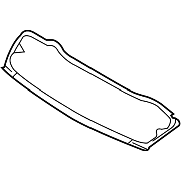 Nissan 65820-1EA0B Seal-Hood Front