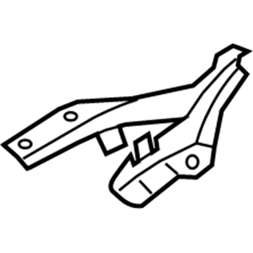 Nissan 65400-1EA0A Hinge Assembly-Hood, RH