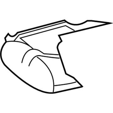 GM 88940350 Pad, Passenger Seat Cushion