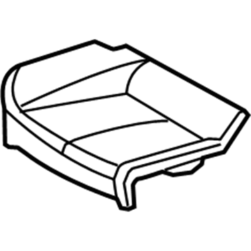 Hyundai 89250-2V000 Pad Assembly-Rear Seat Cushion, RH