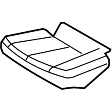 Hyundai 89150-2V000 Pad Assembly-Rear Seat Cushion, LH