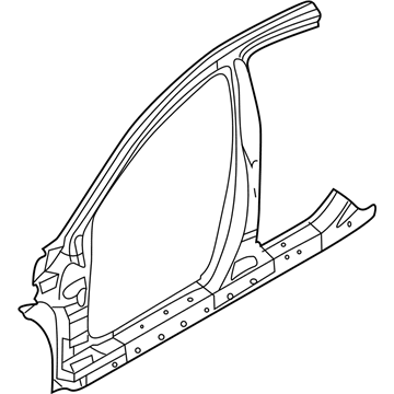 Hyundai 71130-C2000 Reinforcement Assembly-Side Outer LH
