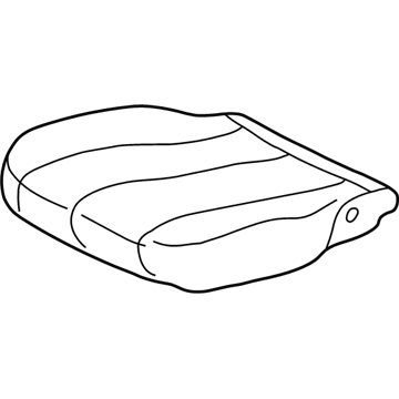 Toyota 71072-AA290-A1 Front Seat Cushion Cover, Left(For Separate Type)