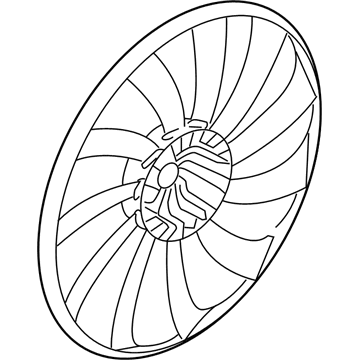 GM 22800706 Fan Blade