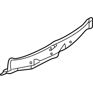 Nissan 84920-3Y000 Finisher-Trunk, Rear