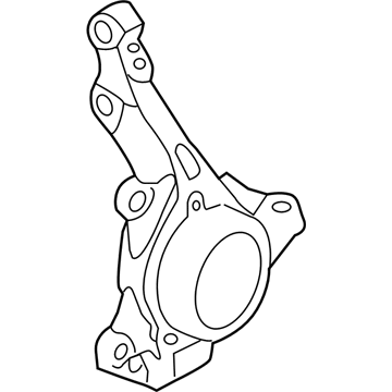 Hyundai 51716-3R010 Knuckle-Front Axle, RH