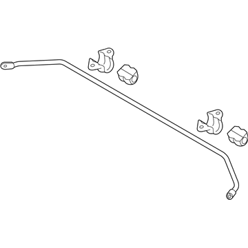 Hyundai 55500-C1100 Bar Assembly-Rear Stabilizer