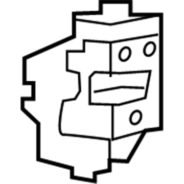 Mopar 4589699AF Rear Door Latch