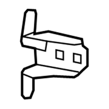 Mopar 5067940AD Upper Door Hinge