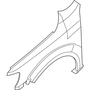 Nissan 63101-1PA0A Fender-Front, LH